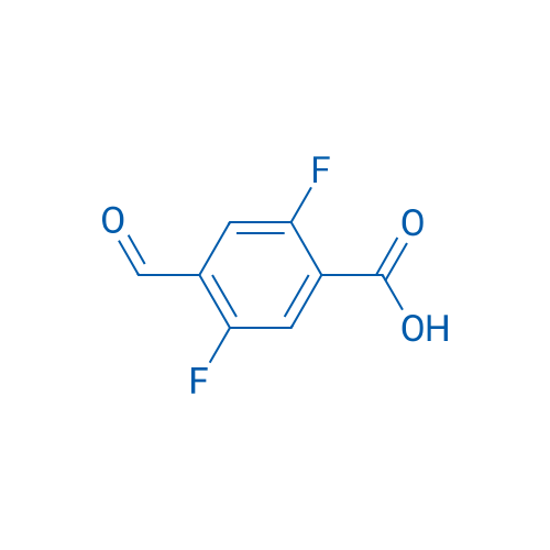 2,5-Difluoro-4-formylbenzoic acid 50mg