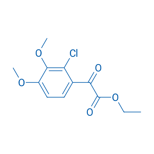 ETHYL 2-(2-CHLORO-3,4-DIMETHOXYPHENYL)-2-OXOACETATE 250mg