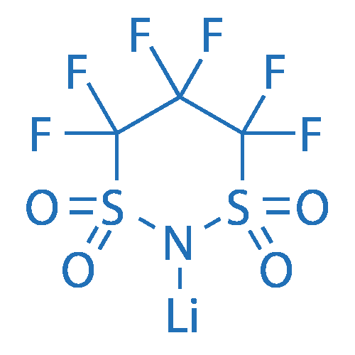 LIthium 1,1,2,2,3,3-hexafluoropropane-1,3-disulfonimide 250mg