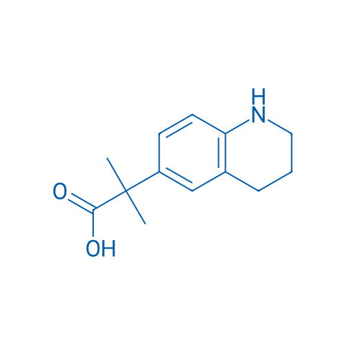 2-Methyl-2-(1,2,3,4-tetrahydroquinolin-6-yl)propanoic acid 5g