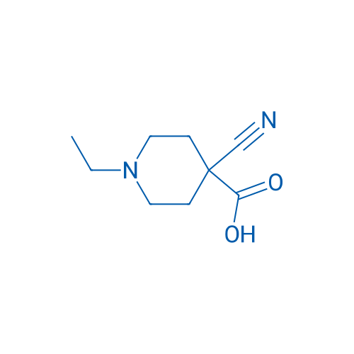 4-Cyano-1-ethylpiperidine-4-carboxylic acid 1g
