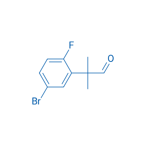 2-(5-Bromo-2-fluorophenyl)-2-methylpropanal 1g
