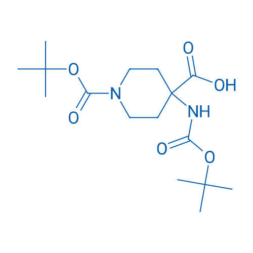 1-Boc-4-(Boc-amino)piperidine-4-carboxylic Acid 25g