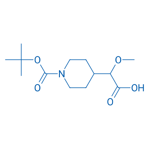 2-(1-(tert-Butoxycarbonyl)piperidin-4-yl)-2-methoxyacetic acid 1g