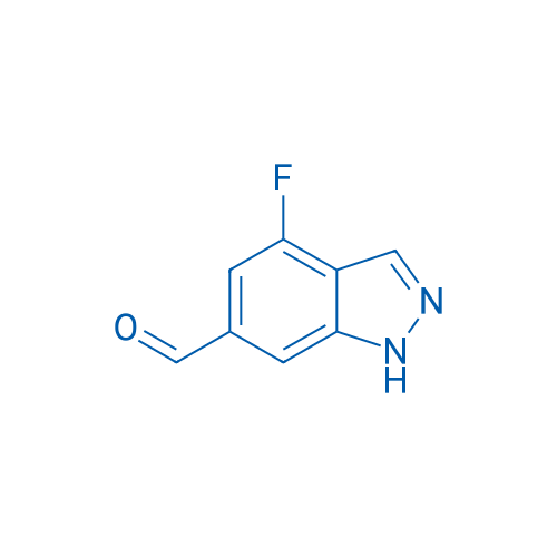 4-Fluoro-1H-indazole-6-carbaldehyde 100mg