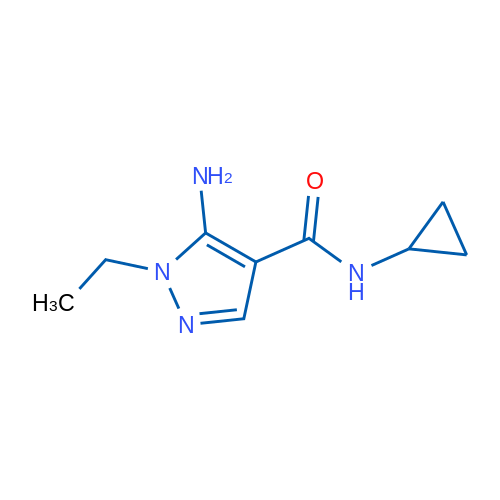 5-Amino-N-cyclopropyl-1-ethyl-1H-pyrazole-4-carboxamide 1g