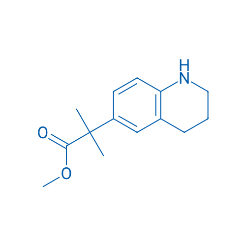 Methyl 2-methyl-2-(1,2,3,4-tetrahydroquinolin-6-yl)propanoate 5g