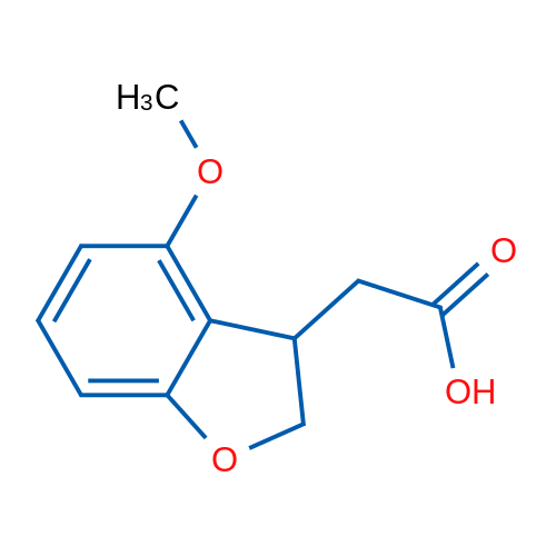 2-(4-Methoxy-2,3-dihydrobenzofuran-3-yl)acetic acid 1g