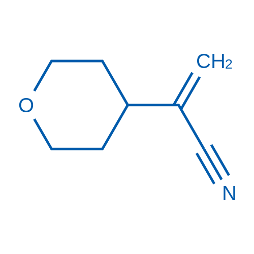 2-(Tetrahydro-2H-pyran-4-yl)acrylonitrile 50mg