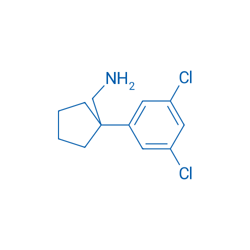 (1-(3,5-Dichlorophenyl)cyclopentyl)methanamine 250mg