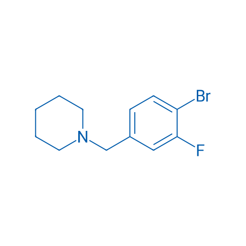 1-(4-Bromo-3-fluorobenzyl)piperidine 5g