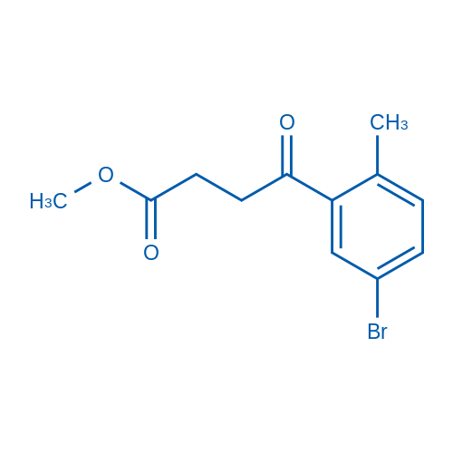 Methyl 4-(5-bromo-2-methylphenyl)-4-oxobutanoate 100mg