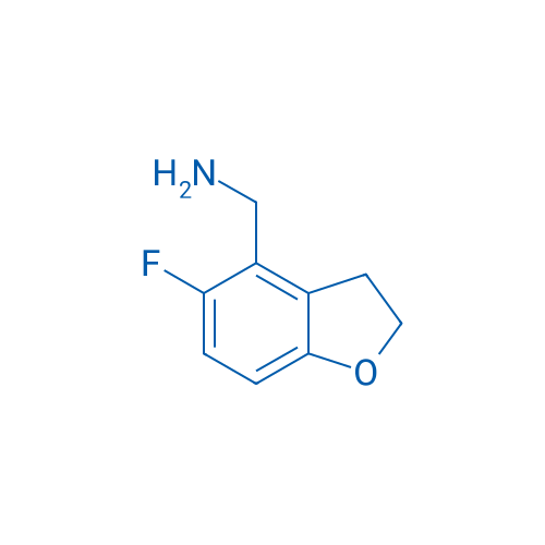 (5-Fluoro-2,3-dihydrobenzofuran-4-yl)methanamine 250mg