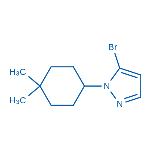 5-Bromo-1-(4,4-dimethylcyclohexyl)-1H-pyrazole 1g