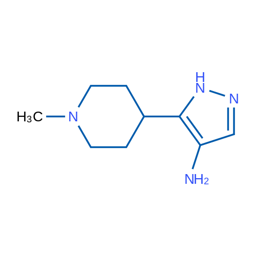 5-(1-Methylpiperidin-4-yl)-1H-pyrazol-4-amine 1g