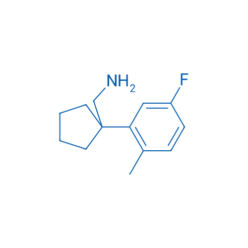 (1-(5-Fluoro-2-methylphenyl)cyclopentyl)methanamine 1g