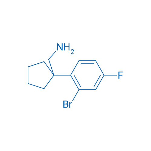 (1-(2-Bromo-4-fluorophenyl)cyclopentyl)methanamine 1g