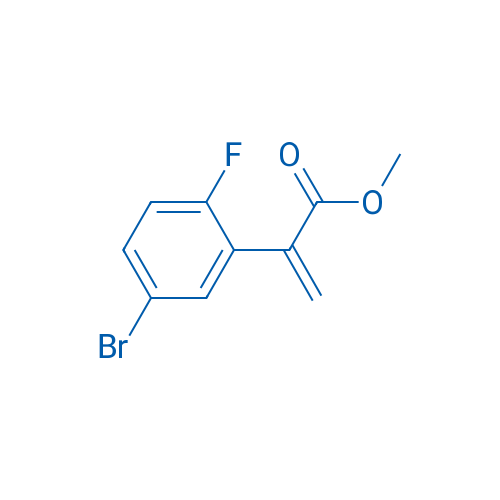 Methyl 2-(5-bromo-2-fluorophenyl)prop-2-enoate 1g