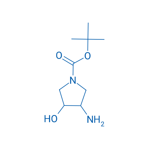 tert-Butyl 3-amino-4-hydroxypyrrolidine-1-carboxylate 10g