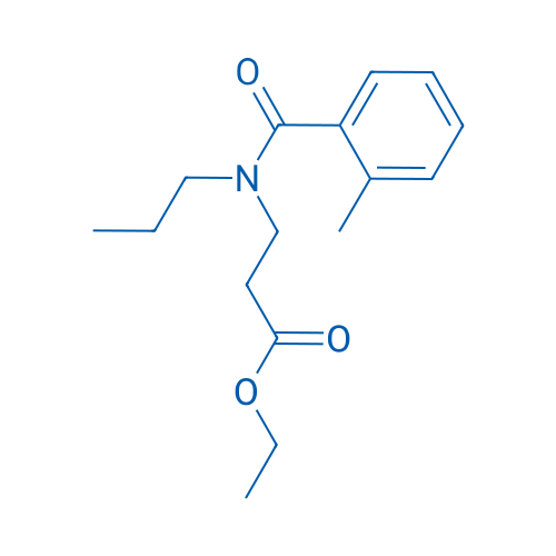 Ethyl 3-(2-methyl-N-propylbenzamido)propanoate 250mg