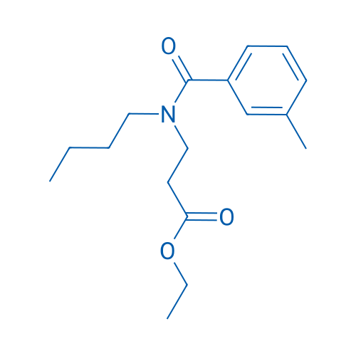 Ethyl 3-(N-butyl-3-methylbenzamido)propanoate 250mg