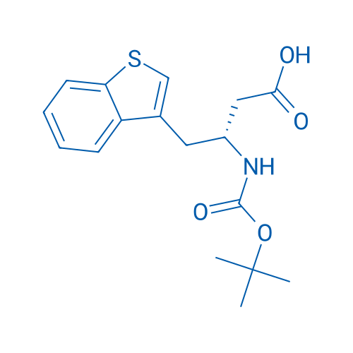 (R)-4-(Benzo[b]thiophen-3-yl)-3-((tert-butoxycarbonyl)amino)butanoic acid 1g