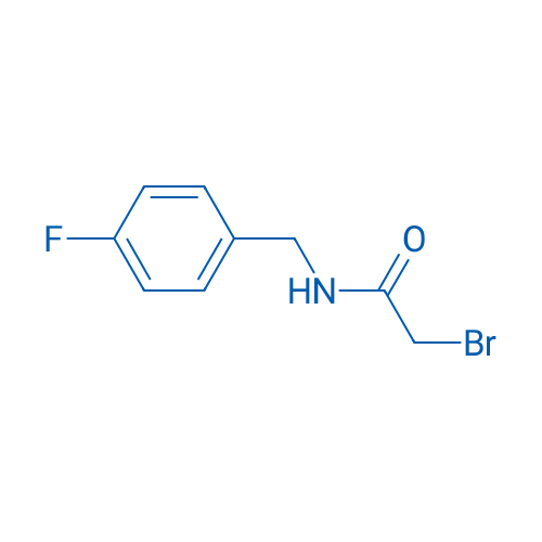 2-Bromo-N-(4-fluorobenzyl)acetamide 5g