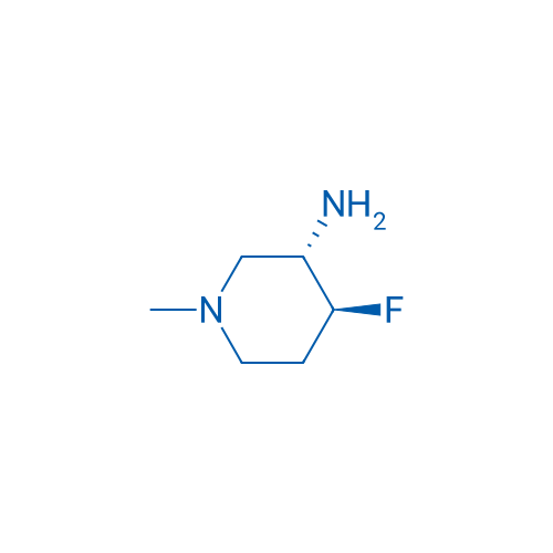 Trans-4-fluoro-1-methylpiperidin-3-amine 100mg