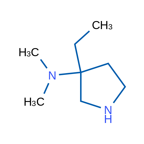 3-Ethyl-N,N-dimethylpyrrolidin-3-amine 1g