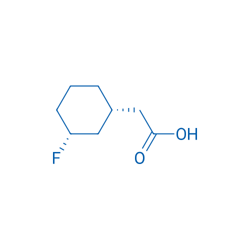 2-[(1R,3R)-3-Fluorocyclohexyl]acetic acid 100mg