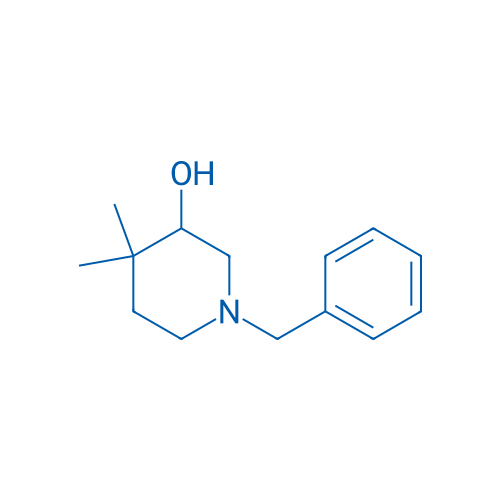 1-Benzyl-4,4-dimethylpiperidin-3-ol 250mg