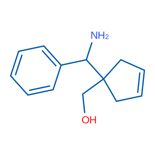 {1-[amino(phenyl)methyl]cyclopent-3-en-1-yl}methanol 1g