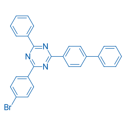 2-([1,1'-Biphenyl]-4-yl)-4-(4-bromophenyl)-6-phenyl-1,3,5-triazine 1g