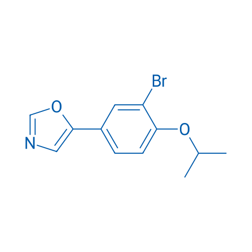 5-(3-Bromo-4-isopropoxyphenyl)oxazole 10g