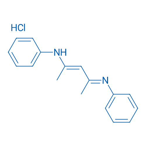 N-(4-(Phenylamino)pent-3-en-2-ylidene)aniline hydrochloride 250mg