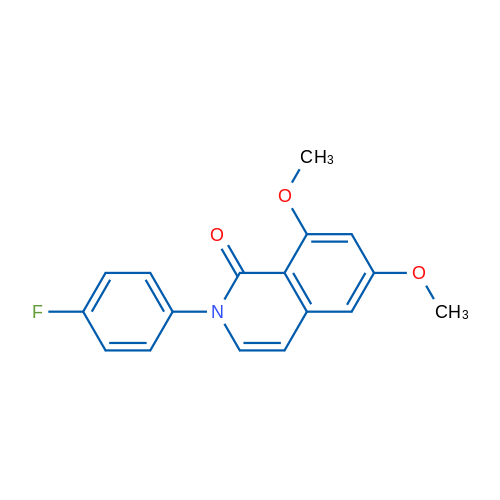 2-(4-Fluorophenyl)-6,8-dimethoxyisoquinolin-1(2H)-one 1g