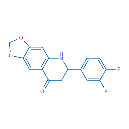 6-(3,4-Difluorophenyl)-6,7-dihydro-[1,3]dioxolo[4,5-g]quinolin-8(5H)-one 1g