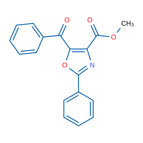 Methyl 5-benzoyl-2-phenyloxazole-4-carboxylate 1g