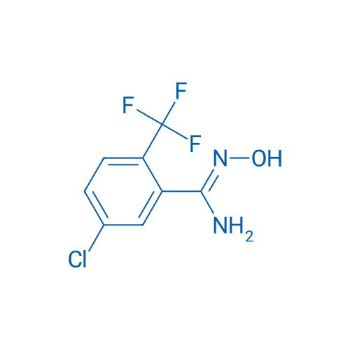 5-Chloro-N'-hydroxy-2-(trifluoromethyl)benzimidamide 250mg