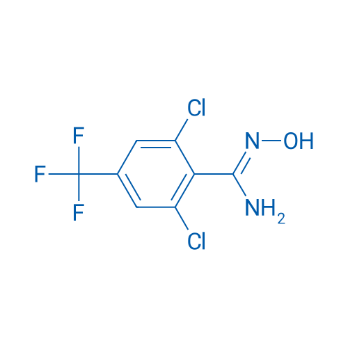 2,6-Dichloro-N'-hydroxy-4-(trifluoromethyl)benzimidamide 250mg