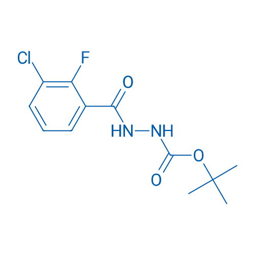 tert-Butyl 2-(3-chloro-2-fluorobenzoyl)hydrazinecarboxylate 1g