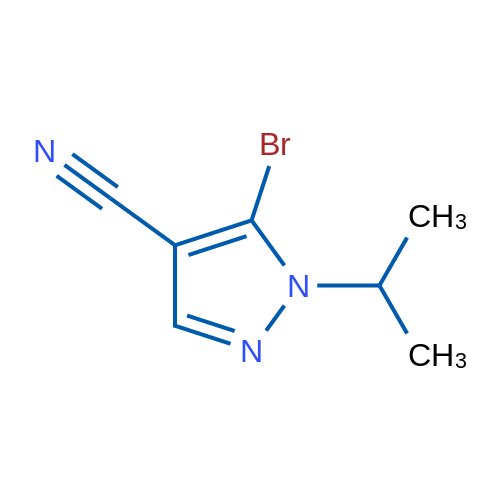 5-Bromo-1-isopropyl-1H-pyrazole-4-carbonitrile 10g