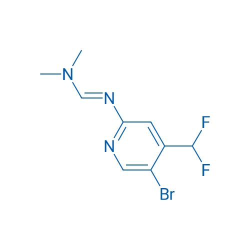 N'-(5-Bromo-4-(difluoromethyl)pyridin-2-yl)-N,N-dimethylformimidamide 10g