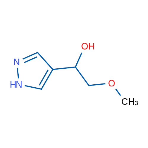 2-Methoxy-1-(1H-pyrazol-4-yl)ethan-1-ol 1g