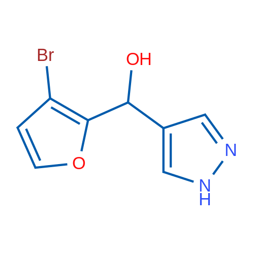 (3-Bromofuran-2-yl)(1H-pyrazol-4-yl)methanol 1g
