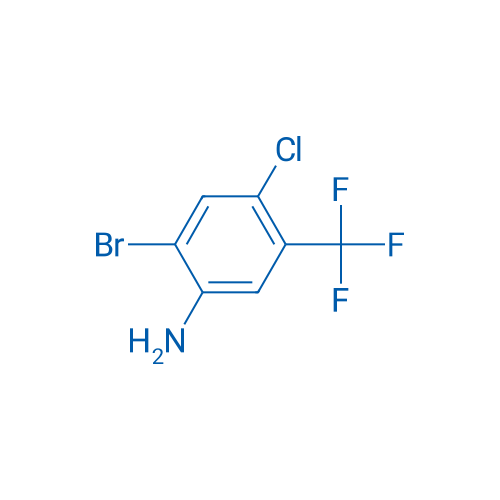 2-Bromo-4-chloro-5-(trifluoromethyl)aniline 250mg