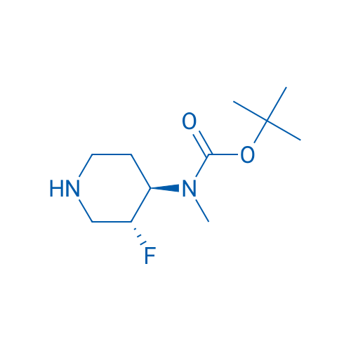 tert-Butyl ((3R,4R)-3-fluoropiperidin-4-yl)(methyl)carbamate 100mg