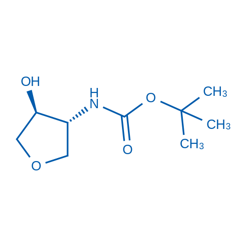 tert-Butyl ((3R,4S)-4-hydroxytetrahydrofuran-3-yl)carbamate 5g