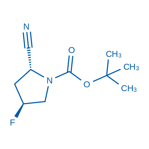 tert-Butyl (2R,4S)-2-cyano-4-fluoropyrrolidine-1-carboxylate 100mg