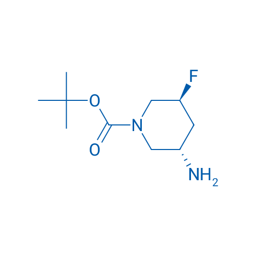 (3S,5S)-tert-Butyl 3-amino-5-fluoropiperidine-1-carboxylate 100mg